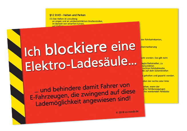 Hinweis Blockierer (Foto)